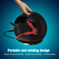 Chargeur de batterie de voiture 12V 20A Chargeur intelligent de batterie au plomb-acide pour voitures Portable 24V 10A