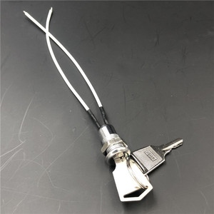 Interruptor de Llave K105 135, Interruptor Giratorio de 12 mm con Doble Extracción y Cable Extendido de 2 Puntas, Versión con Cable de 15 cm de Longitud - Product Image 4