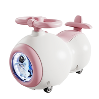 Coche Espacial Multifuncional para Niños con Música y Luces, Juguete Educativo de Empuje Tipo Submarino para Niños Pequeños