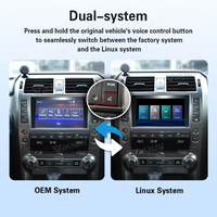 Interfaz de Actualización del Sistema Linux Viknav, Decodificador para Automóvil Compatible con Lexus GX 2009-2023, CarPlay Inalámbrico, Android Auto, Autolink, Airplay