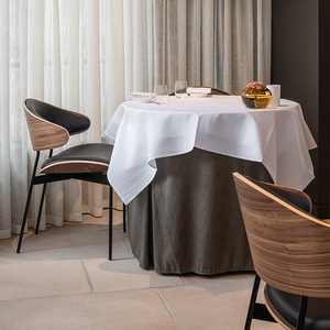 Italian Style Light Luxury Upholstered Dining Chair 32Cm <b>Backrest</b> Height Modern Minimalist Design For Dining Room - Product Image 3