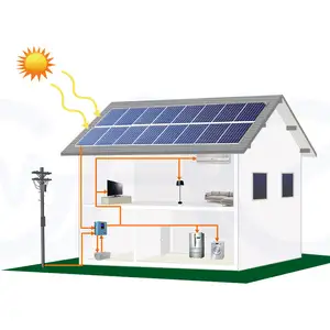 ระบบพลังงาน800วัตต์ที่สามารถขับเคลื่อนบ้านได้405W 410W 415W หลังคาบ้าน