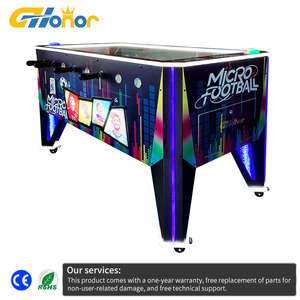 Mesa de Futbolín Interactiva que Funciona con Monedas, Máquina de Juego <span class=keywords><strong>Arcade</strong></span> con Indicador Electrónico de Puntuación para Centros de Juego y Bares - Product Image 5