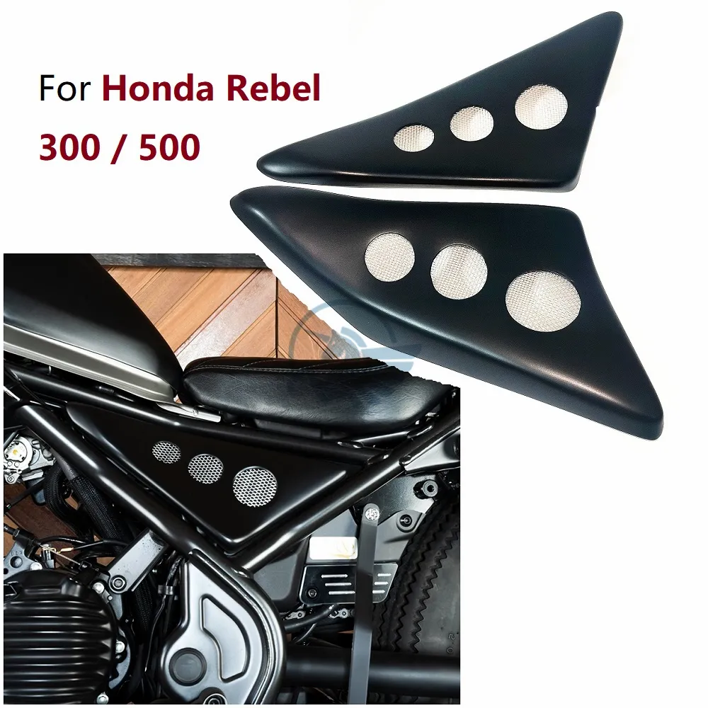 Motorcycle Side Fairings Battery Frame Panel Cover For Honda Rebel CMX 300 500 CMX300 CMX500 2017 2018 2019 2020 2021 Parts