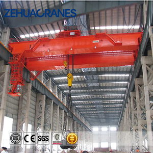 Pont roulant à double poutre <span class=keywords><strong>QD</strong></span> avec palan électrique 20 tonnes pour atelier et entrepôt - Product Image 2