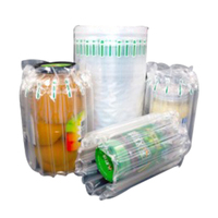 Film à bulles gonflable de protection pour le transport, 145 cm, épaisseur 50-75 µm, matériau d'emballage PA+PE antichoc