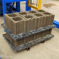 Palettes en fibre de verre et PVC double face, taille personnalisée, pour la fabrication de blocs de ciment
