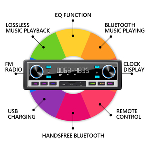 Autoestéreo Pioneer de 1 Din con BT y FM, Reproductor MP3 para Coche con Conexión USB y Tarjeta SD, Amplificador, Control Remoto y Función Android Auto - Product Image 3