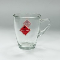 Evershine Vente en gros de tasses à bière en verre personnalisées avec logo imprimé par sublimation, tasse à bière souvenir avec poignée