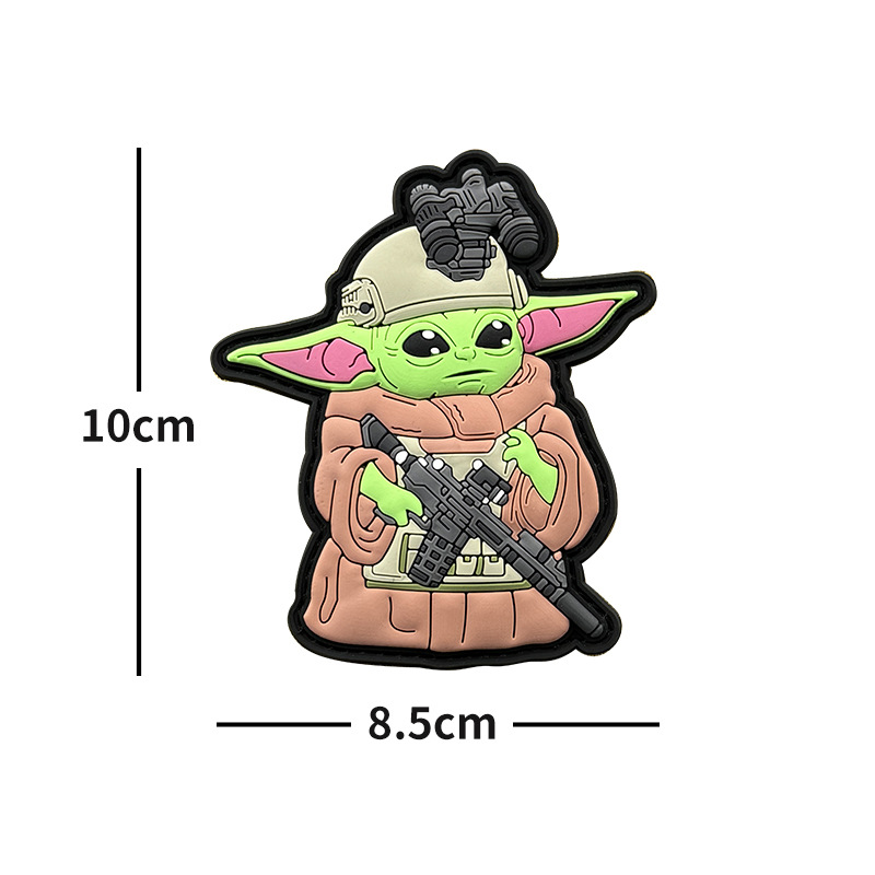 Bébé tactique Yoda (PVC rose)