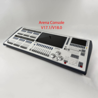 Console de contrôle d'éclairage de scène DMX512 Titan V18 V17 Tiger Touch Arena I7 8G avec Flight Case pour événements, discothèques, bars et salles de spectacle