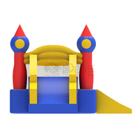 Château gonflable de 5.5x5x3.6m pour la location de fêtes Mini château gonflable de rebond-Château de jeu durable pour enfants pour la maison et le parc