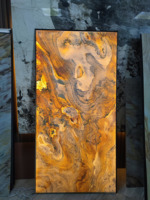Panneau mural translucide rétroéclairé Life1996, en ardoise naturelle flexible, mince (2 mm), durable, écologique et décoratif.