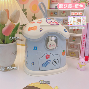 Hucha de Plástico Multifuncional con Forma de Casa Rosa, Diseño de Dibujos Animados, para Niñas, Regalo Bonito, 2022 - Product Image 4