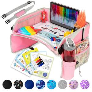 Échantillon gratuit, le moins cher, le plus récent, en stock, prêt à être expédié, sac à goûter portable pour enfants, plateau d'activités de voyage, siège de voiture pour enfants, plateau de voyage pour enfants - Product Image 5