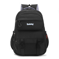 Sac à dos étudiant style coréen grande capacité imperméable en tissu Oxford pour ordinateur portable mignon et personnalisable