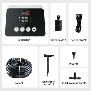 Kit <span class=keywords><strong>d</strong></span>'irrigation goutte à goutte automatique : Minuteur <span class=keywords><strong>d</strong></span>'arrosage WiFi, Tuyau <span class=keywords><strong>d</strong></span>'arrosage <span class=keywords><strong>pour</strong></span> <span class=keywords><strong>plantes</strong></span> <span class=keywords><strong>d</strong></span>'intérieur en pot, serre de jardin - Product Image 6