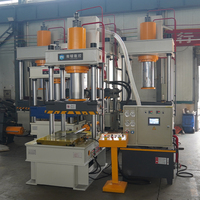 200 Tonnen Verbundmaterial-Heiß presse mit beweglicher Tisch heizplatte Vier Säulen Hydraulik druckmaschine