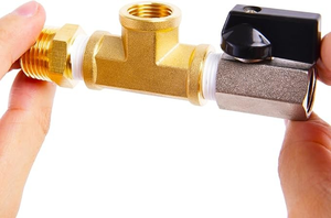 Raccord en T en laiton CA 360 à trois voies pour la connexion de tubes de pièces de camion - Vente en gros usine - Product Image 3