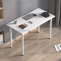 Couleur blanche travail à domicile étude bureau d'ordinateur longue Table chambre dortoir Table