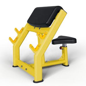 Banc de musculation Preacher Curl pour l'entraînement des biceps, stable, matériel de gym pour l'enseignement et la pratique, vente en gros - Product Image 6
