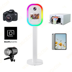IPad & DSLR خفيف الوزن مع جهاز تحكم عن بعد LED + فلاش يدعم مشاركة الوسائط الاجتماعية وحالة الرحلة - Product Image 3