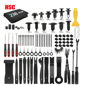 Kit d'outils de démontage de garnitures de voiture HSG 238 <span class=keywords><strong>pièces</strong></span>, kit universel de démontage de tableau de bord, de panneaux de porte et d'intérieur de véhicule - Product Image 2