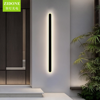 Lumière murale linéaire LED en aluminium pour escalier intérieur, sur mesure, prix de gros, OEM ODM