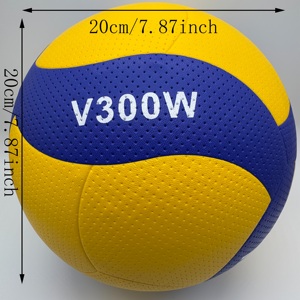 ลูกวอลเลย์บอล Mikasas <span class=keywords><strong>V300W</strong></span> ราคาโรงงานถูกที่สุด คุณภาพสูง ลูกวอลเลย์บอลแบบกำหนดเองสำหรับการแข่งขัน ขนาดมาตรฐาน 5 - Product Image 5
