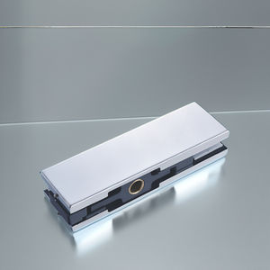 إكسسوارات أبواب زجاجية حديثة بدون إطار، مفصلات علوية من سبائك الألومنيوم هاوجو HG-41، أجهزة أبواب للفنادق والمرائب، ضمان سنتين - Product Image 1