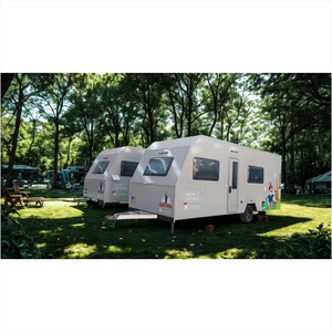 Remolque de Camping Moderno, Impermeable y Resistente a la Intemperie, con Piso de Vinilo, para Estancias Rurales, Venta al Por Mayor - Product Image 1