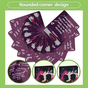 Juego de Cartas para Parejas, 46 Cartas Divertidas para Raspar, Material de Papel Ecológico y Portátil, Personalizable, con Esquinas Redondeadas - Product Image 2