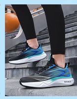 Chaussures décontractées pour hommes, baskets de marche et de course, chaussures pas chères avec doublure en mesh et résistantes au glissement et à la flexion pour le printemps et l'hiver