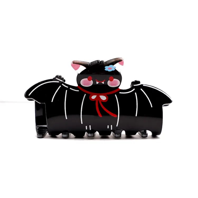 Low price hot selling cute cartoon image PVC hair claw customized image LOGO claw clip wholesale