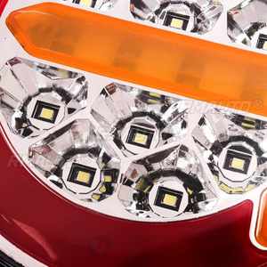 Nouvelles feux arrière LED 1/2/4x pour camions et remorques 12V 24V, clignotants, feux stop pour camping-cars, caravanes, camions et fourgons - Product Image 4