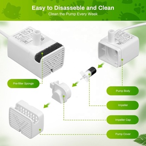 Juyang OEM personnalisé usine en gros JY-830 USB DC5V Mini pompes submersibles pompe à eau de remplacement silencieuse pour fontaine de chat - Product Image 4