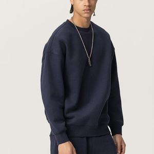 Sudadera Gruesa de Uso Diario, Cuello Redondo, Manga Larga, Corte Holgado, con Logotipo Personalizado Estampado, Otoño 2025 - Product Image 2