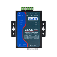 Serveur à port série unique RS232/485/422 vers Ethernet Port TCP Passerelle Modbus Prise en charge de la transmission JSON MQTTS ZLAN5112