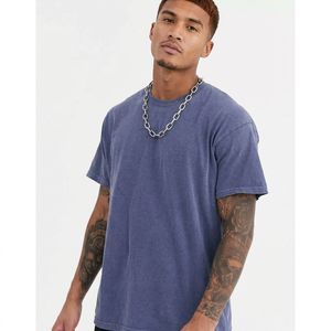 T-shirt Homme Oversize en Coton Lourd de Haute Qualité à Manches Courtes ou Longues, Personnalisable avec Impression Frontale, Respirant et Écologique, pour Tenue Décontractée - Product Image 1