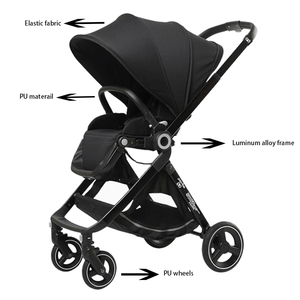 Nuevos productos, cochecito <span class=keywords><strong>Infanti</strong></span>, cochecito de bebé plegable fácil, Kinderwagen con asiento de altura ajustable - Product Image 2