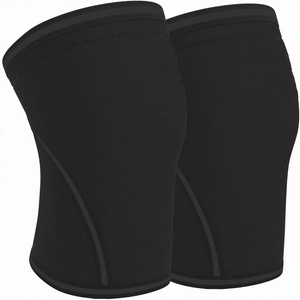 Wholesale Professional Protection 5mm 7mm <b>Nylon</b> Knee Sleeve Compression Support for Weightlifting Powerlifting Sports Crawling - Product Image 2