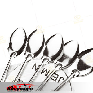 Tenedor y cuchara multifuncionales, transformación de tenedor y cuchara, accesorios de magia de cerca Kingmagic para uso diario, venta al por mayor, técnicas - Product Image 1