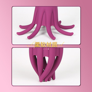 เครื่องช่วยสำเร็จความใคร่หญิงแบบแปดนิ้ว สีม่วง ให้ความรู้สึกเหมือนสัมผัสจริง กระตุ้นคลิตอริส ช่วยให้ถึงจุดสุดยอด - Product Image 2