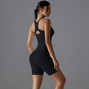 Ensembles de yoga sans couture en gros-leggings de contrôle du ventre taille haute et soutien-gorge de sport tenue d'entraînement 2 pièces pour la course à pied en salle de sport - Product Image 6