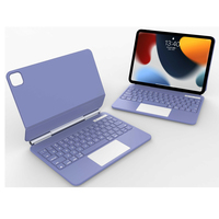 Clavier BT avec Étui Magnétique pour Tablette et Pavé Tactile Intelligent