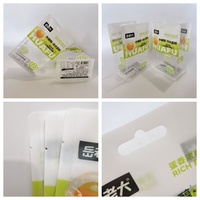 Sachet scellé à huit côtés pour gaufres et snacks, idéal pour les packs d'échantillons