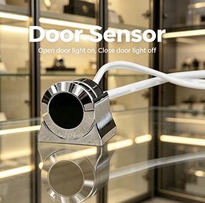 TUODI TDL-LC16M-IR Slimme Automatische Kastdeursensor Schakelaar DC 5V-24V Open Deur Controle LED Lichtstrip voor Kast Kasten - Product Image 1