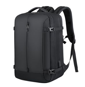Custom Printed Logo Large-Capacity Business Computer Backpack Expandable Waterproof Oxford Vacuum Travel airbag Backpack - Product Image 6