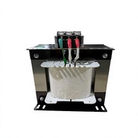 Transformateur de puissance monophasé CA fabriqué en Chine 220V 110V 100V ; Cuivre/Aluminium Haute Efficacité 0.98 50/60Hz ; Tension d'alimentation