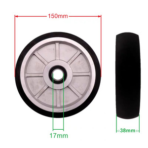 KONE <b>Elevator</b> Guide Shoe Roller 150mm Diameter 27mm Width Metal Traction Drive <b>Part</b> 6003 - Product Image 2